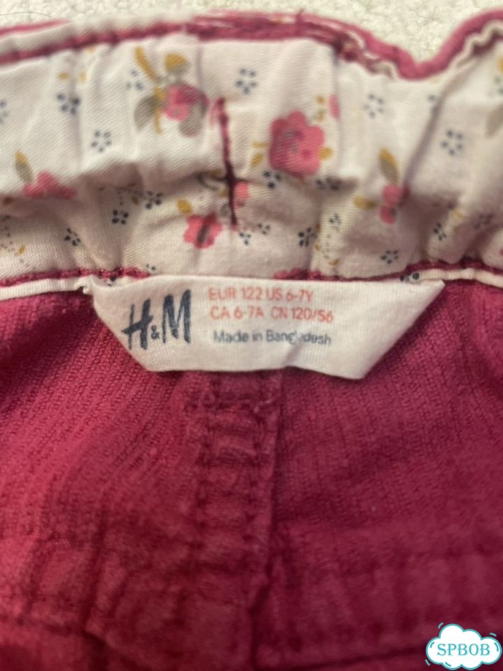 Брюки вельветовые H&M фото 6