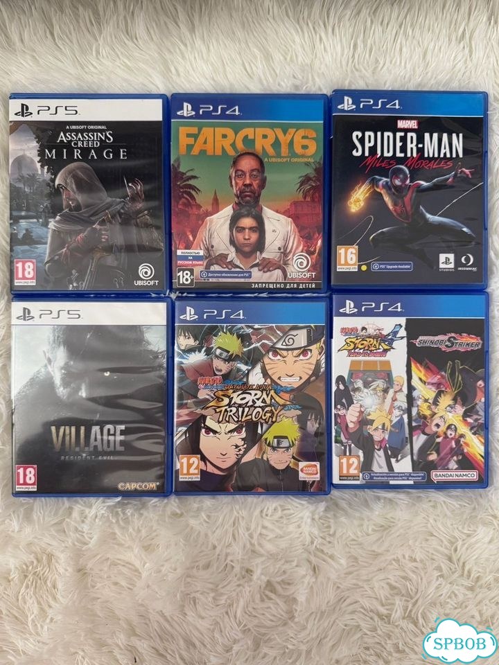 Игры на ps4 и ps5 диски фото 1