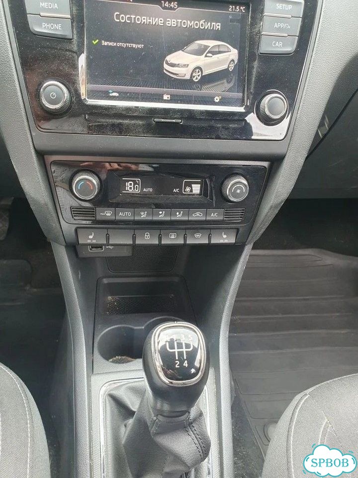 Skoda Rapid 1.6 MT, 2018, 59 000 км фото 9