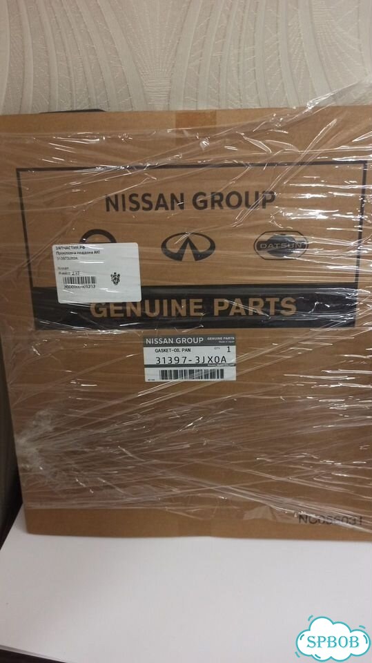 Прокладка поддона АКПП и фильтры АКПП Nissan фото 2