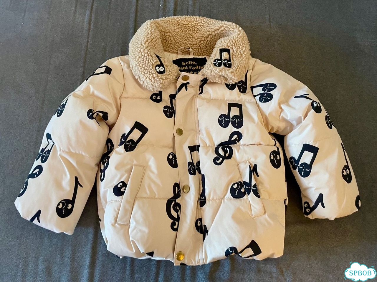 Пуховик mini rodini 116 унисекс фото 1