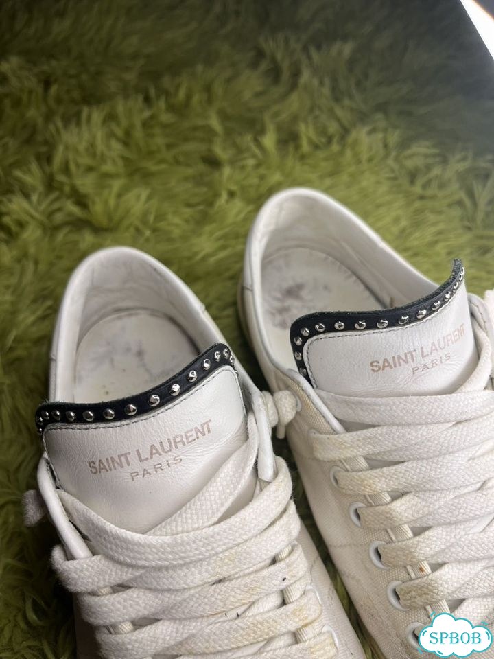 Кеды saint laurent оригинал фото 2