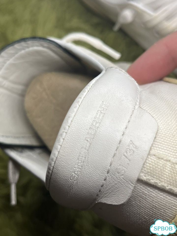 Кеды saint laurent оригинал фото 3