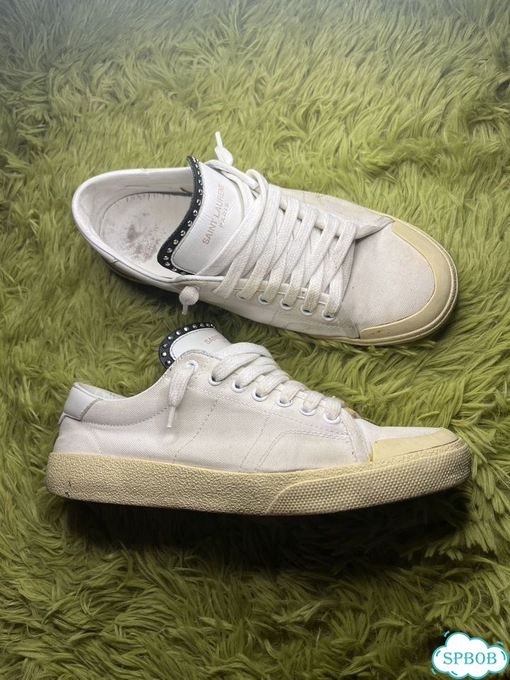 Кеды saint laurent оригинал фото 5