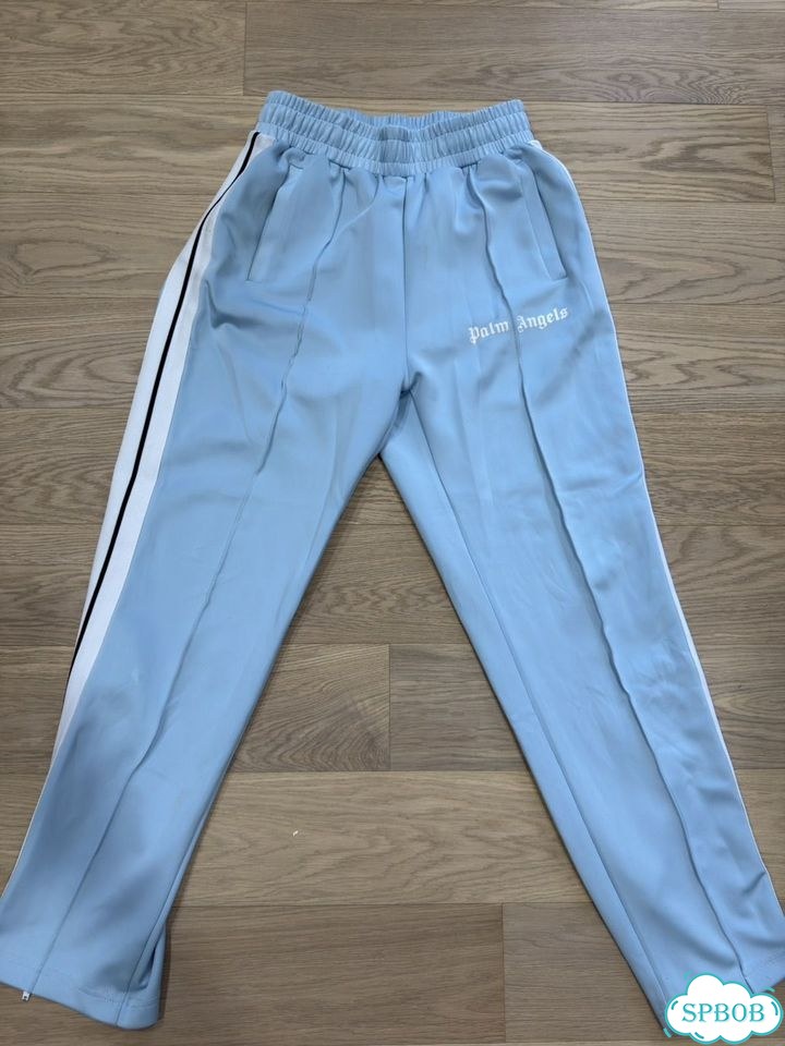 Штаны Palm Angels Side Stripe Track Pants (синие) фото 1