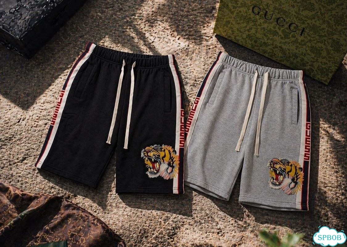 Шорты tiger gucci guess широкие фото 1