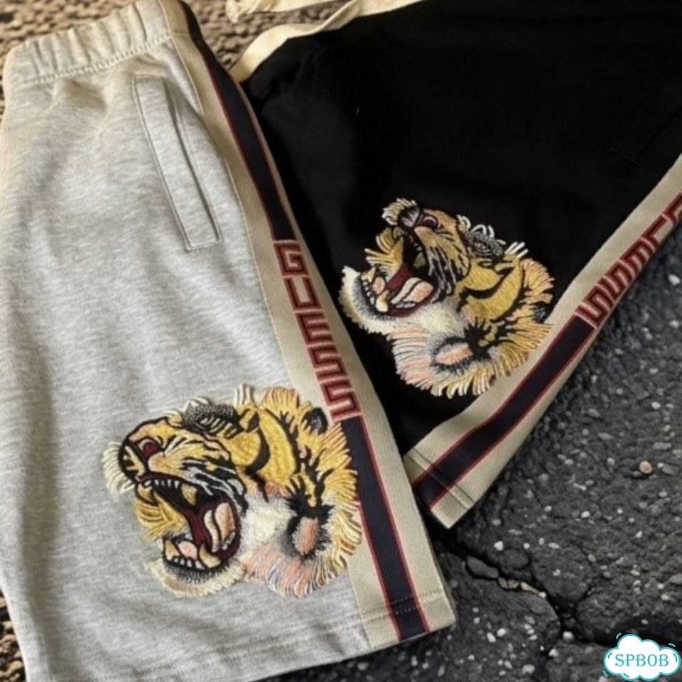 Шорты tiger gucci guess широкие фото 2