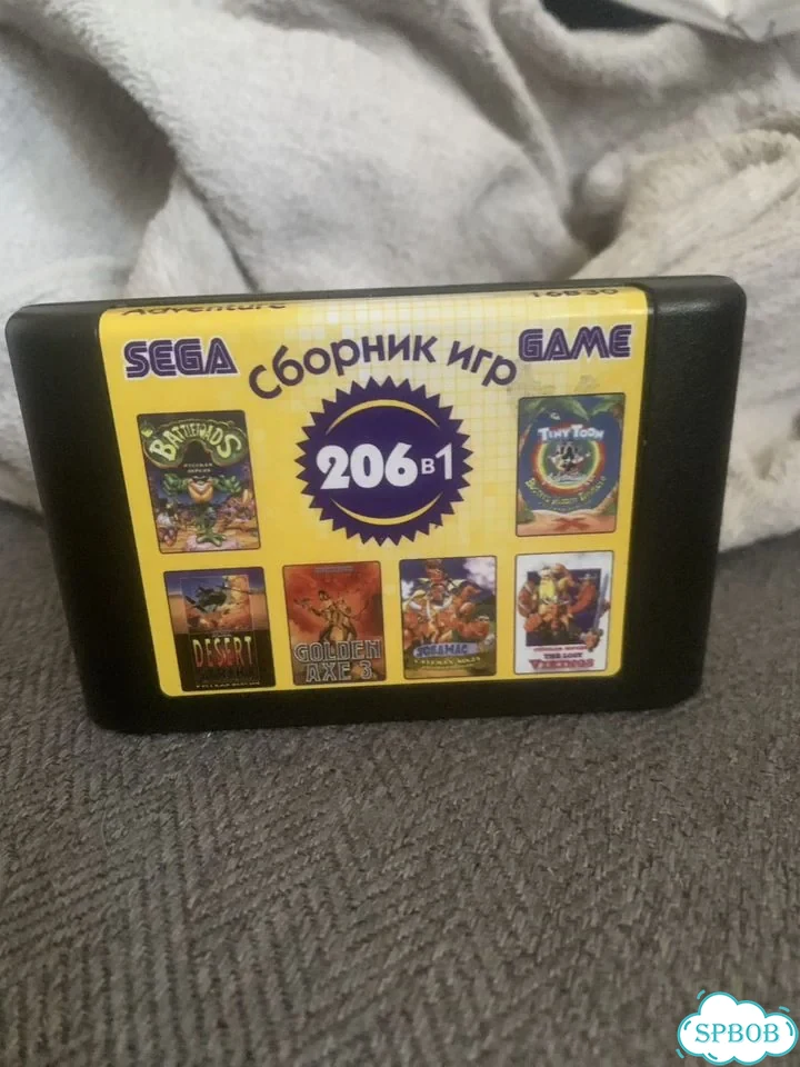 Игровой картридж Sega 206 in1 фото 1
