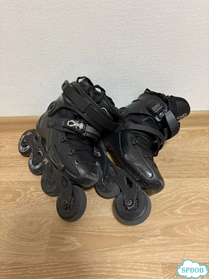 Роликовые коньки FR skates FR3 80 (black) фото 2