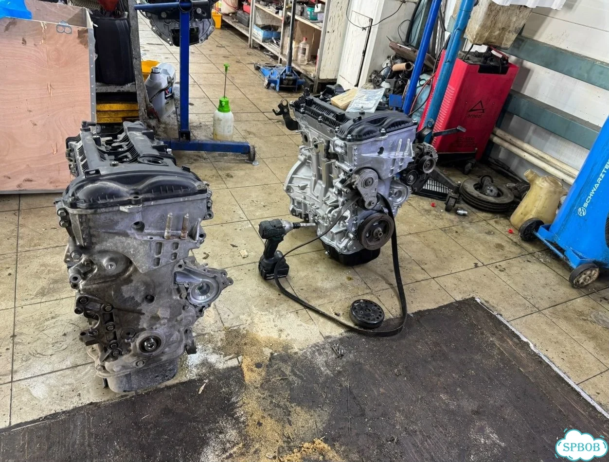 Двс G4NA 2.0 L Hyundai ix35 Kia Soul фото 6