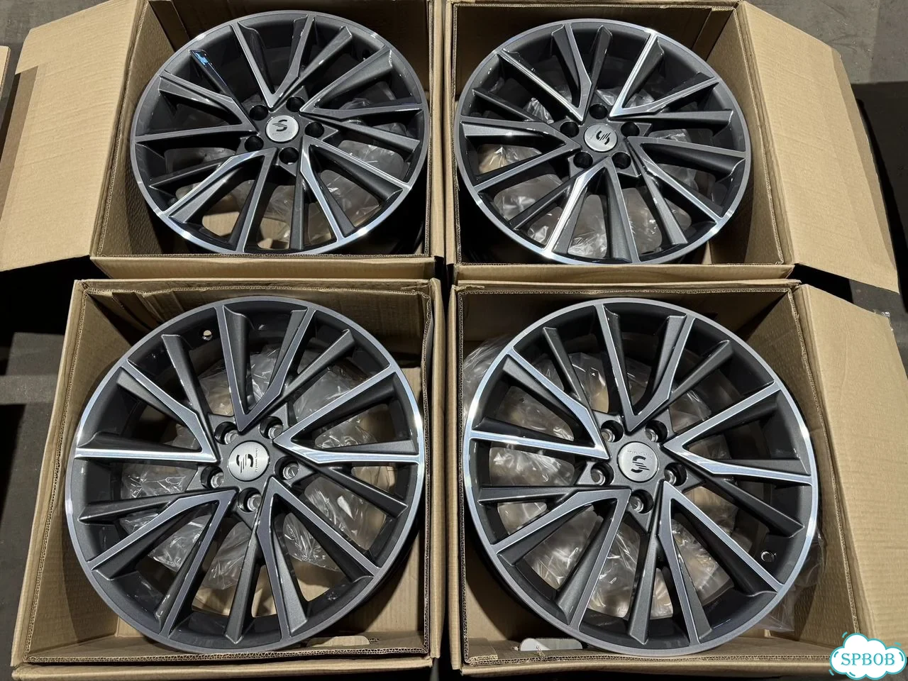 Литые диски Premium Series Skad КР010 7.5×R18 5×108 фото 1