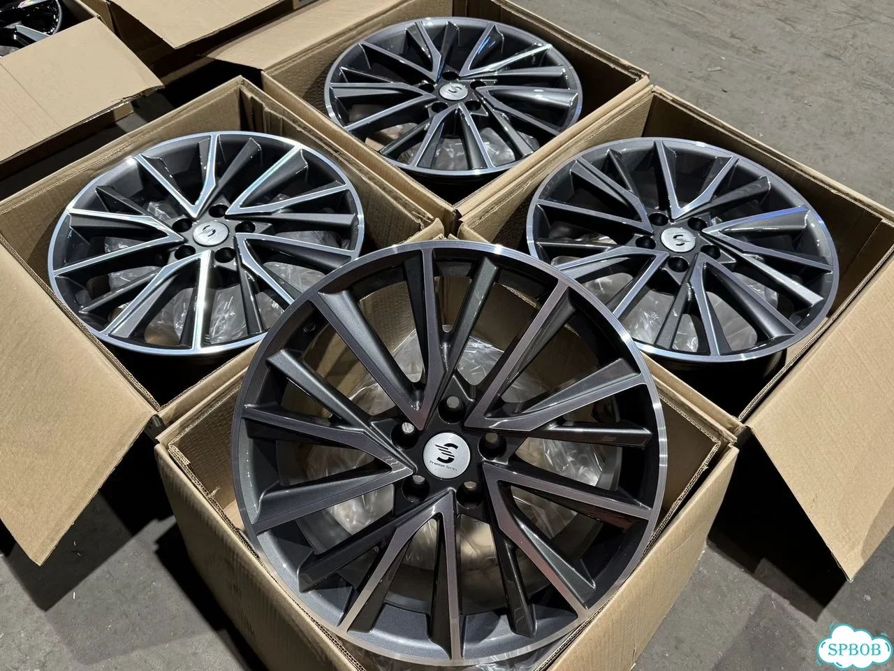 Литые диски Premium Series Skad КР010 7.5×R18 5×108 фото 2