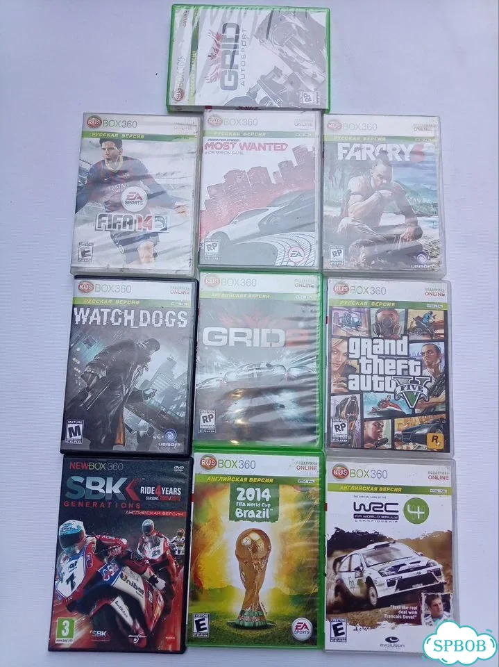 Диски на xbox 15,штук фото 1