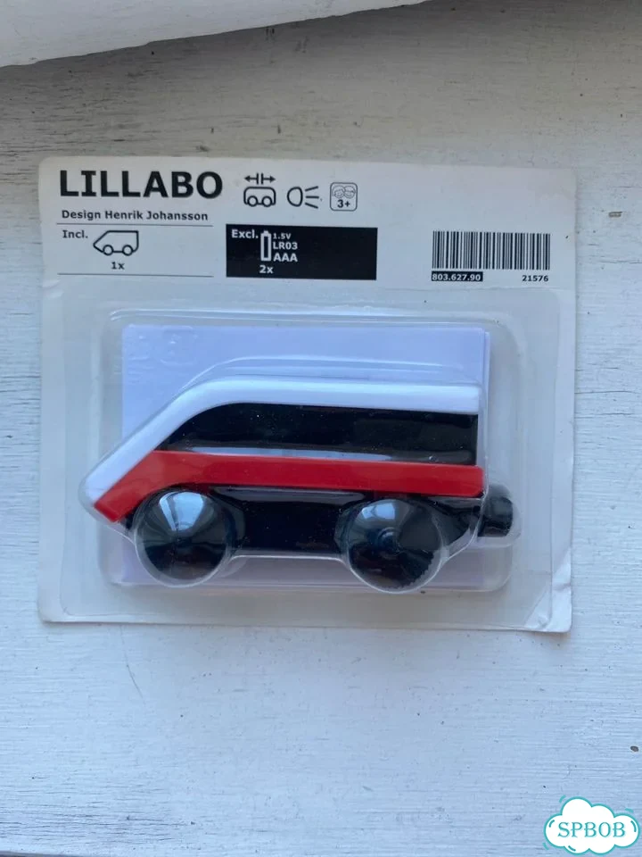 Поезд Икее IKEA на батарейках lillabo фото 1