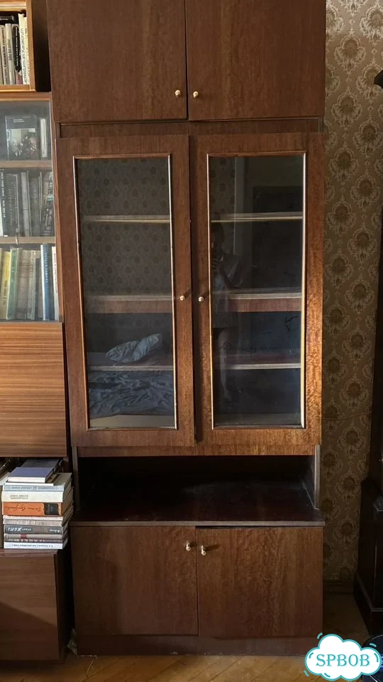 Шкаф распашной двухстворчатый Книжный фото 2