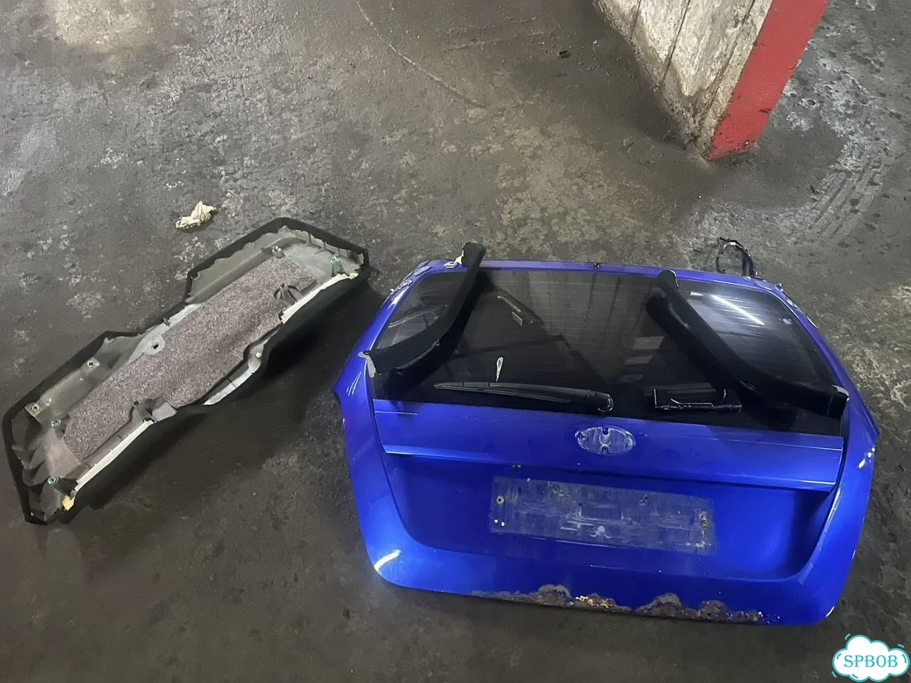 Дверь багажника subaru forester sg9 фото 3