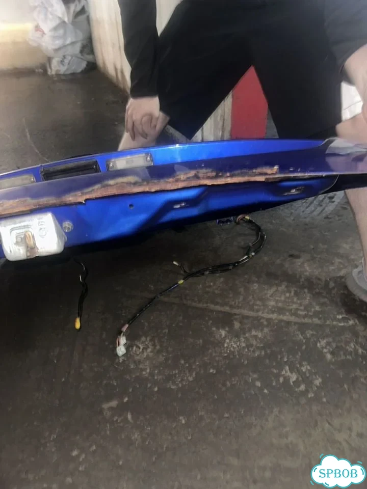 Дверь багажника subaru forester sg9 фото 7