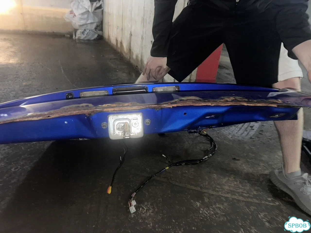 Дверь багажника subaru forester sg9 фото 9