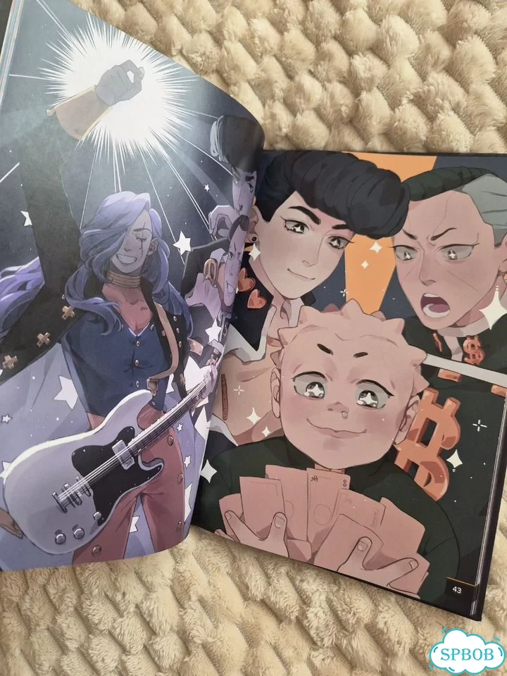 Артбук Jojo's bizarre artbook фото 5