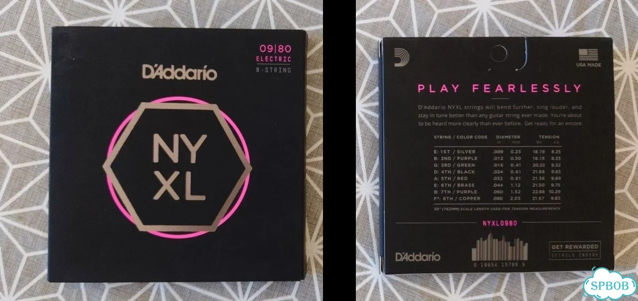 Струны D'Addario nyxl0980 9-80 фото 1