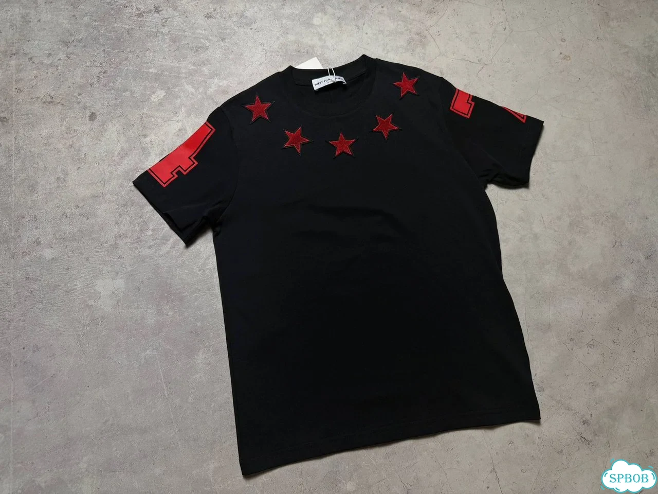 Футболка-поло Givenchy Stars type фото 1