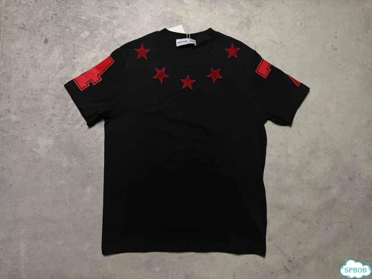 Футболка-поло Givenchy Stars type фото 7