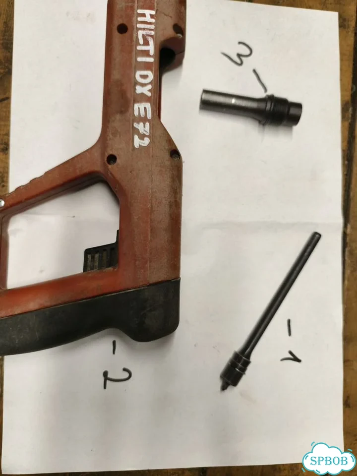 Запчасти на пистолет Hilti DX E72 фото 1