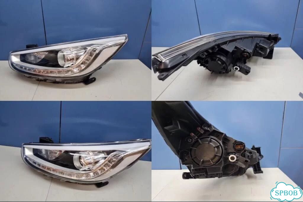 Фара левая Hyundai Solaris 2010-2017 фото 2