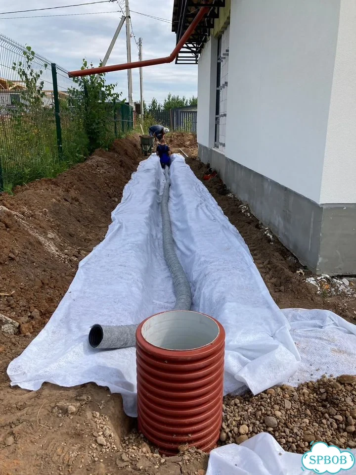 Дренаж участка фото 6