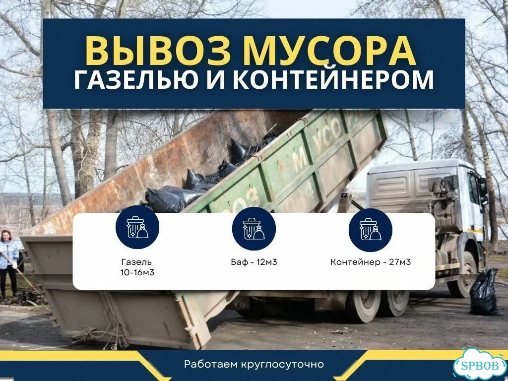Вывоз мусора и мебели фото 5