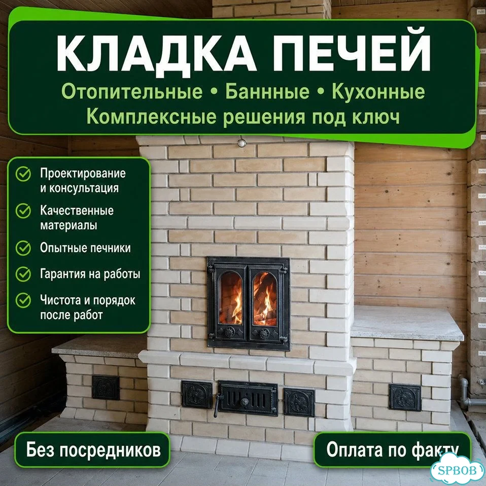 Печь под ключ / Ремонт печи фото 1