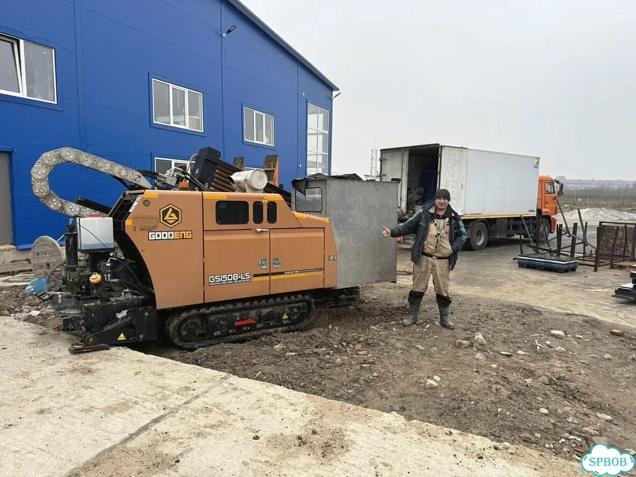 Прокладка труб большого диаметра ГНБ фото 2
