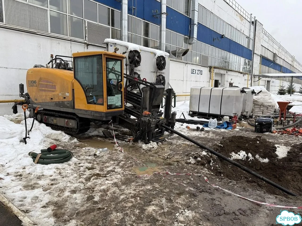 Прокладка труб большого диаметра ГНБ фото 9