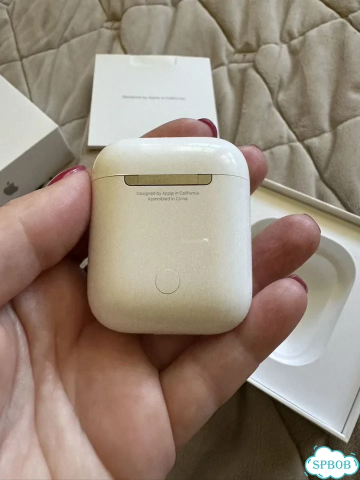 Наушники apple AirPods 2 оригинал фото 6