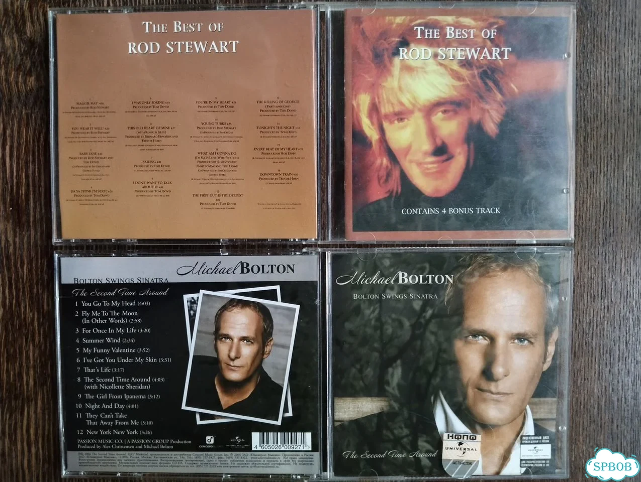 CD Зарубежные исполнители; Боксы для CD фото 9