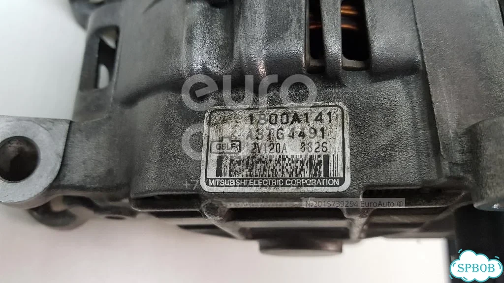 Генератор Б/у Mitsubishi Outlander XL (CW) 2006-2012,Mitsubishi Outlander (GF) 2012-2022 Mitsubishi фото 9