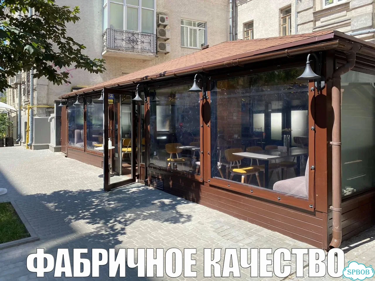 Жидкие окна на веранду, беседку, террасу, кафе фото 4