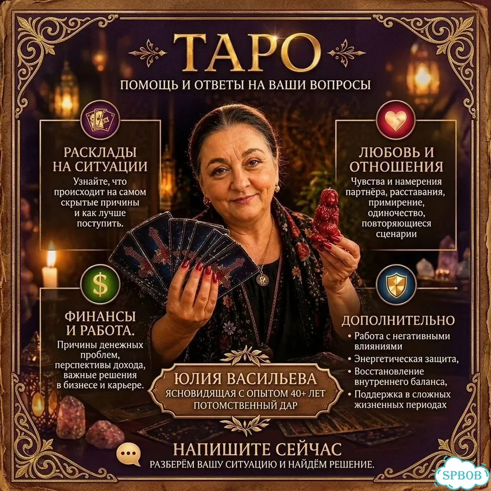 Гадание на Таро Гадалка Приворот Чистка Негатива фото 2