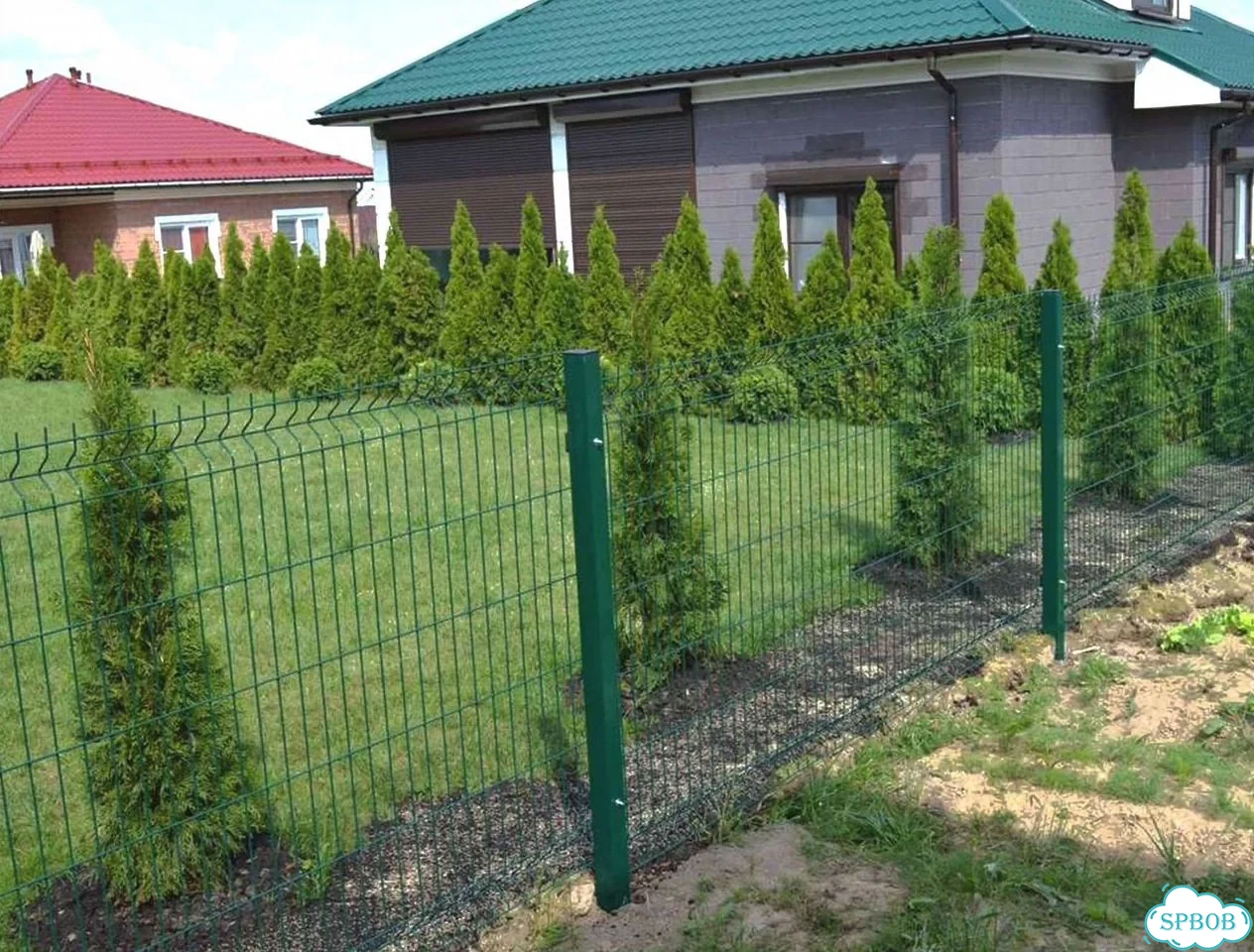 Забор из сетки 3Д гиттер с установкой и доставкой фото 1