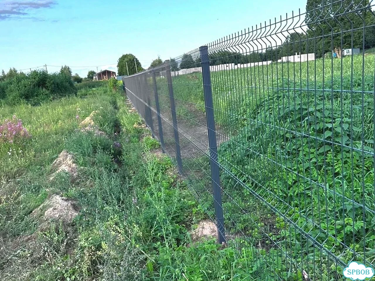 Забор из сетки 3Д гиттер с установкой и доставкой фото 8