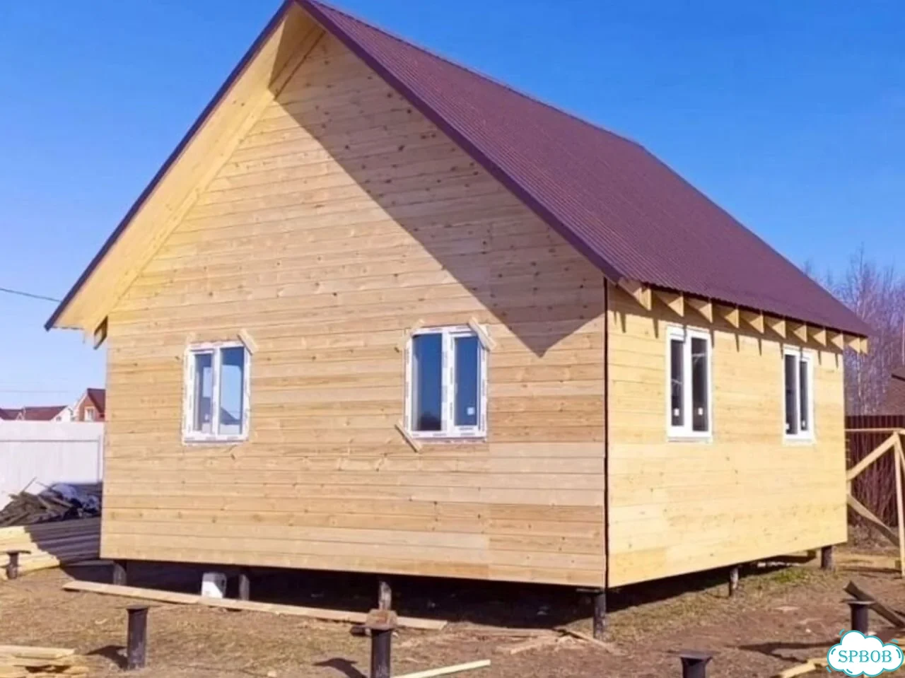 Строительство каркасных домов. Бригада строителей фото 5