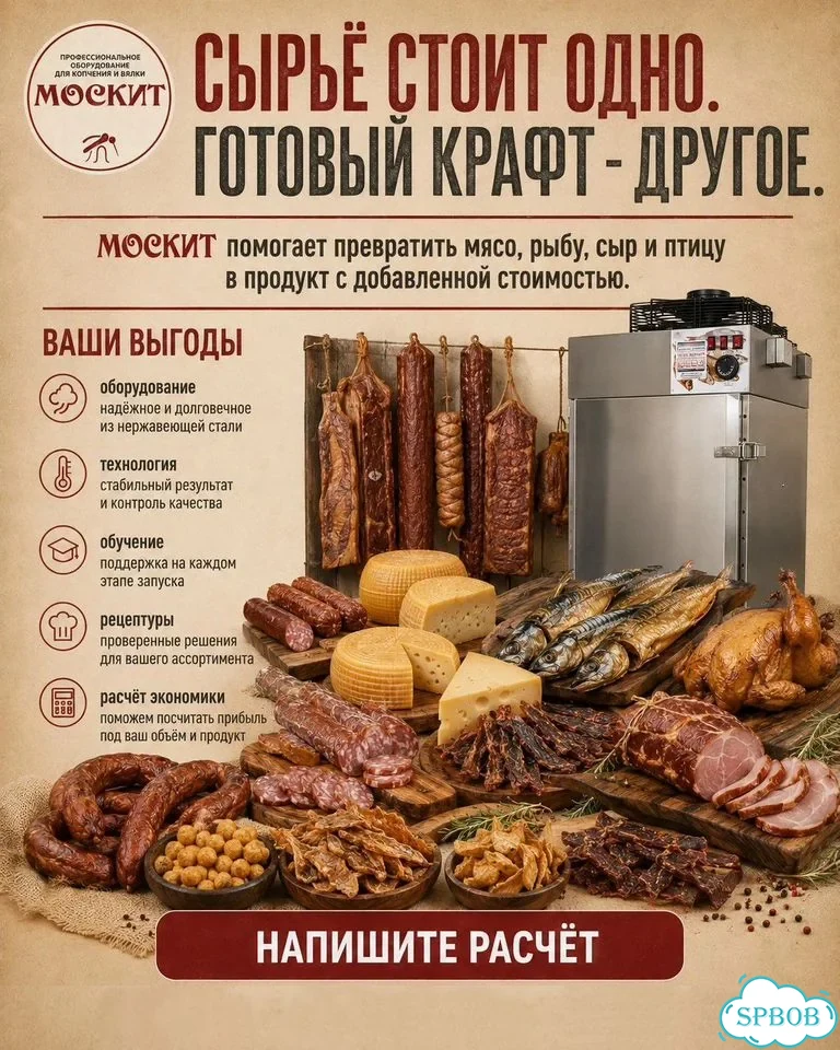 Коптильно-вялочный цех фото 8