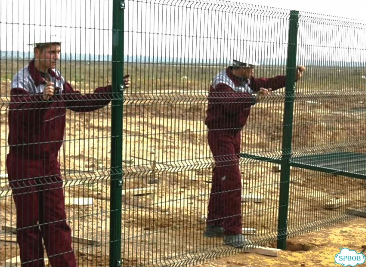 Забор из сетки 3Д фото 8
