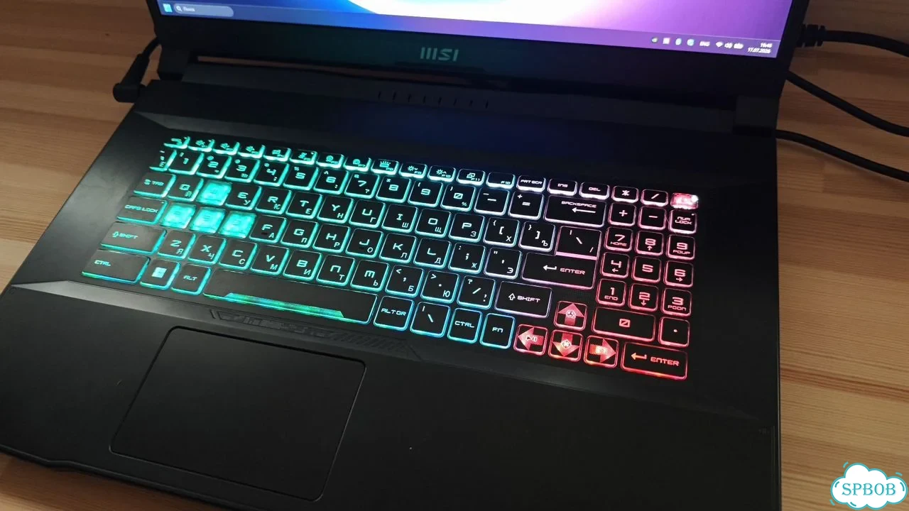 Ноутбук MSI Katana 17, RTX4060, i7, 16Gb, 2Tb фото 2