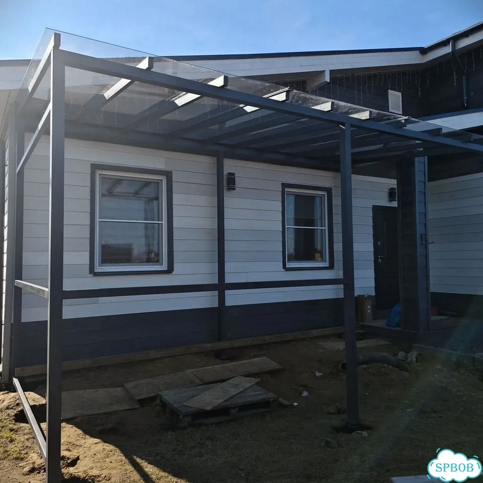 Навес односкатный 3*5 m фото 3