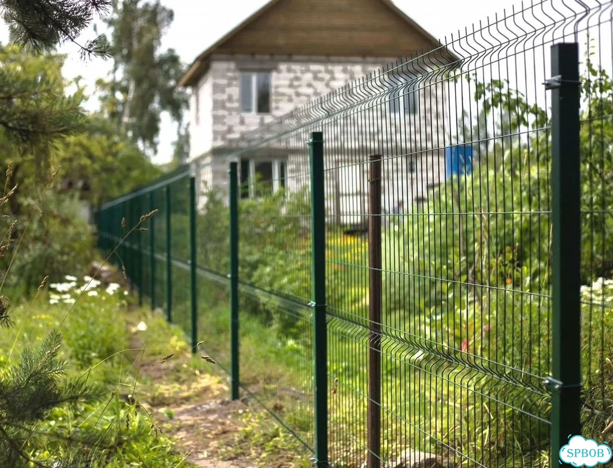 Забор из сетки 3Д гиттер с доставкой фото 3