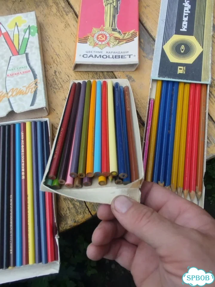 Цветные карандаши СССР фото 3