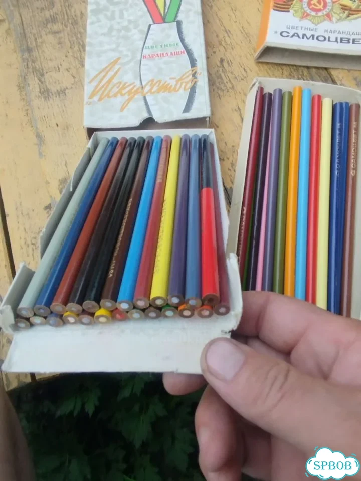 Цветные карандаши СССР фото 4
