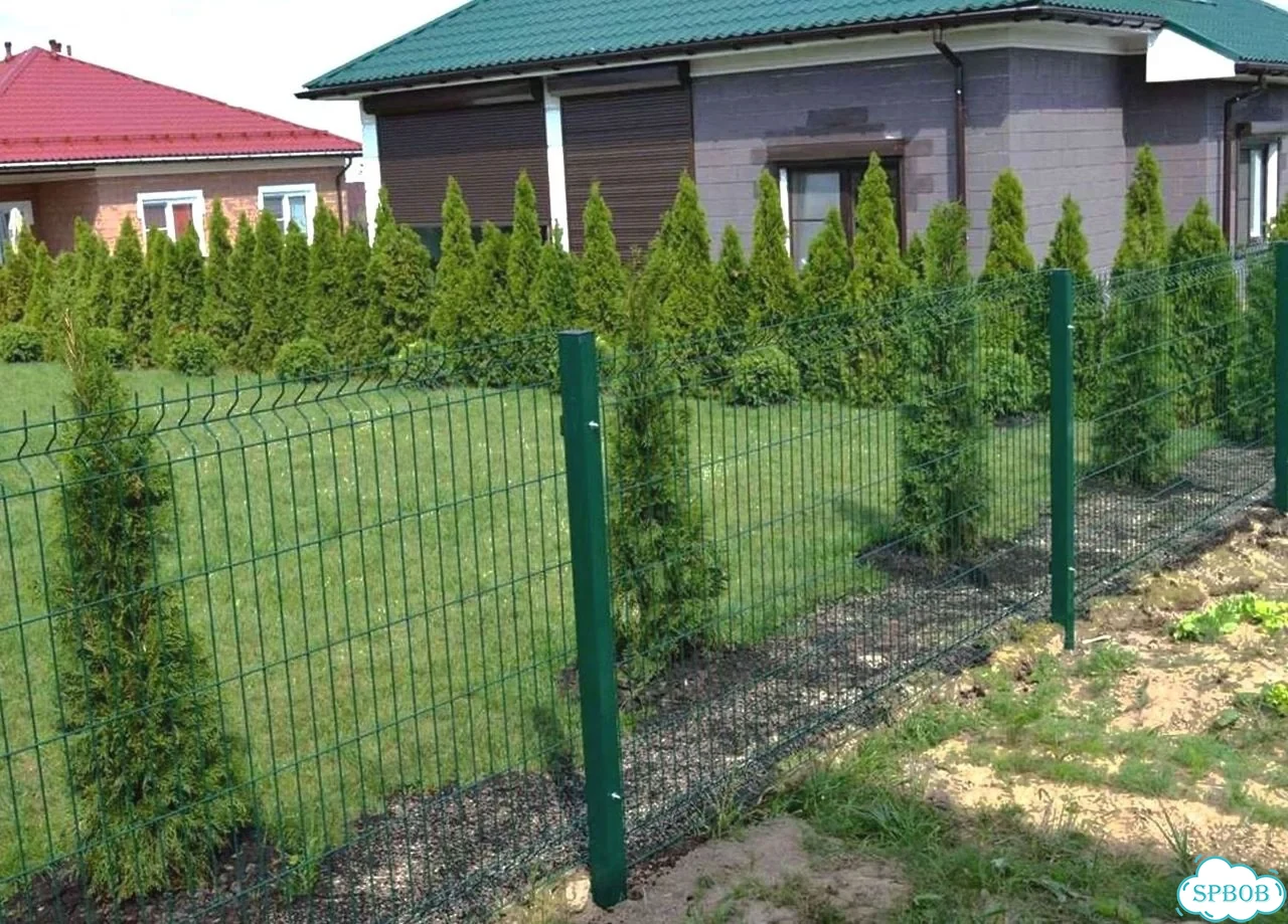 Забор из сетки Гиттер фото 10