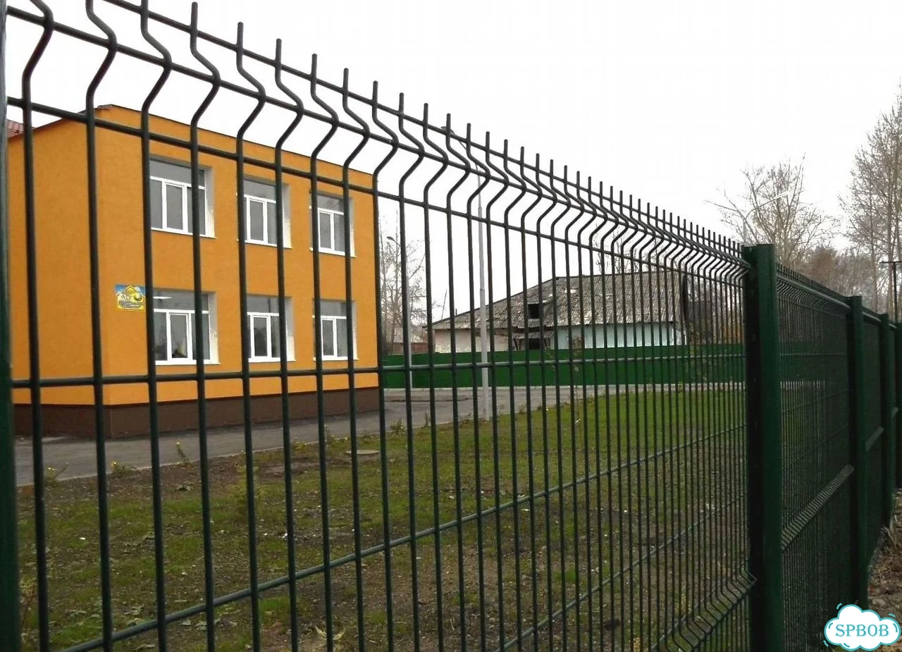 Забор из сетки 3Д гиттер с установкой и доставкой фото 8